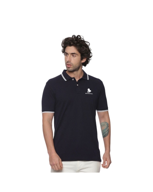 Allen Solly Polo T-shirt Men- Navy Blue